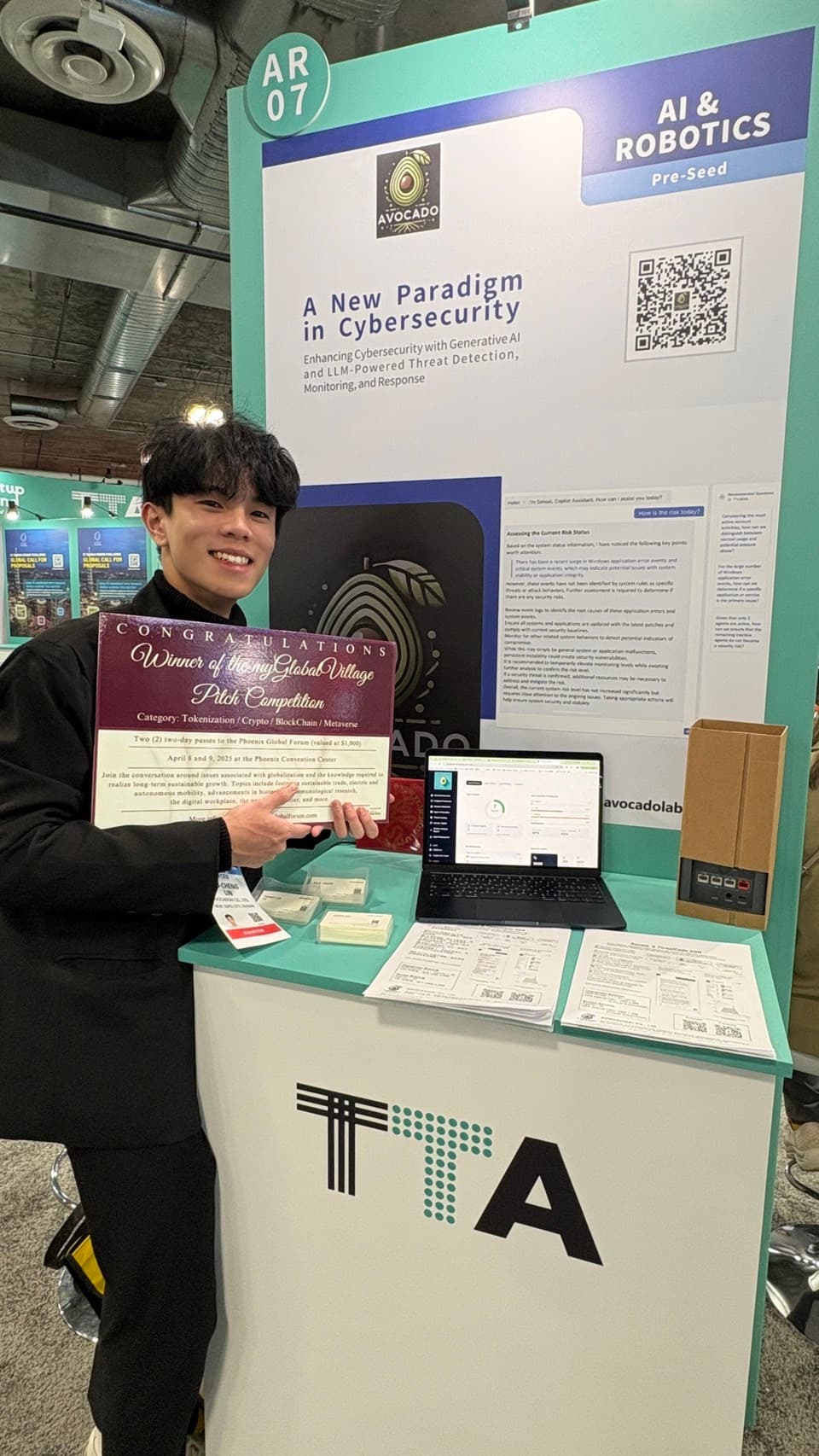 CES 2025 - Avocado SenseL Booth